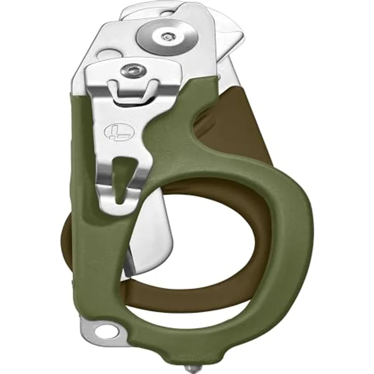 Leatherman Raptor Rescue, Notfallschere mit 420HC Edelstahlklingen und Utility Holster, Wald – Bild 2