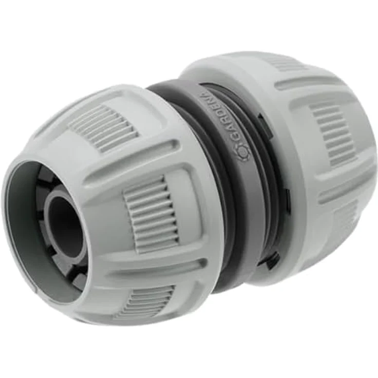 GARDENA Reparator-Satz 13 mm (1-2 Zoll) und 15 mm (5-8 Zoll): Schlauchreparatur einfach ohne Werkzeug, Power Grip, speziell geformte Klemmmutter (18280-20) Bewässerungszubehör – Bild 2