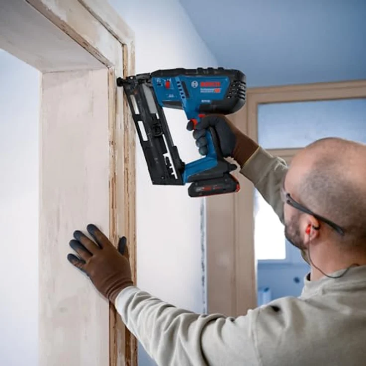 Bosch Akku-Holznagler GNH 18V-64-2 M, gasloser Stauchkopfnagler 16 ga mit geringem Rückschlag, ohne Akku und Ladegerät – Bild 6