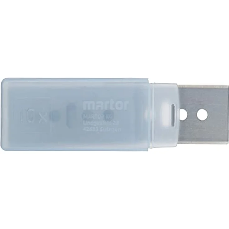 MARTOR 10 x INDUSTRIEKLINGE, Ersatzklingen Cuttermesser, Sicherheitsmesser, 18,4 mm, Scharf, 4-fach Nutzbar, NR. 45 – Bild 4