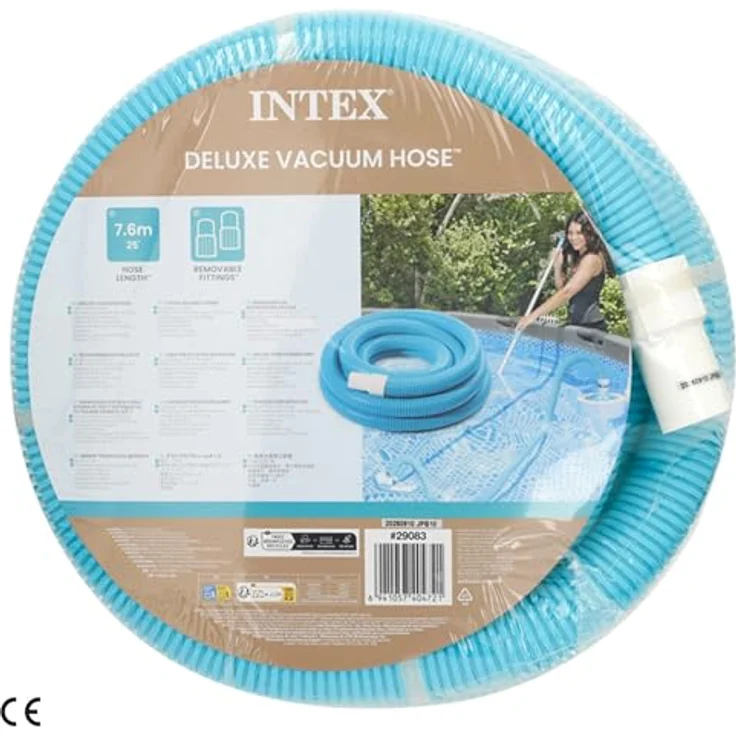 Intex Deluxe Vacuum Hose - Vakuum Schwimmbadschlauch - Ø 38 mm - 760 cm – Bild 4