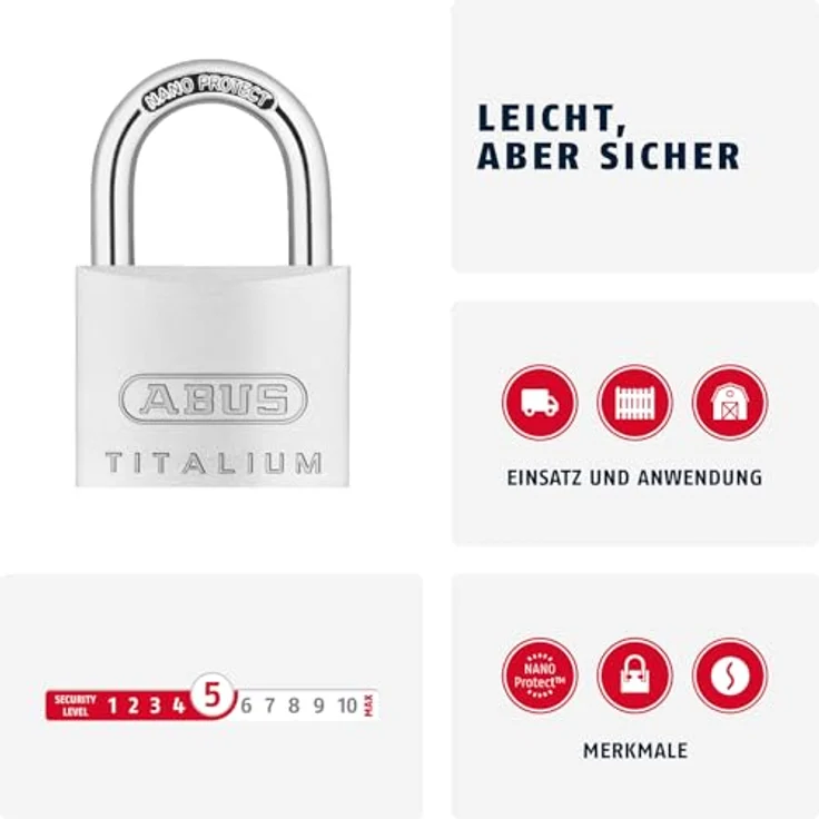 Abus 64TI-40 Titalium – Bild 2