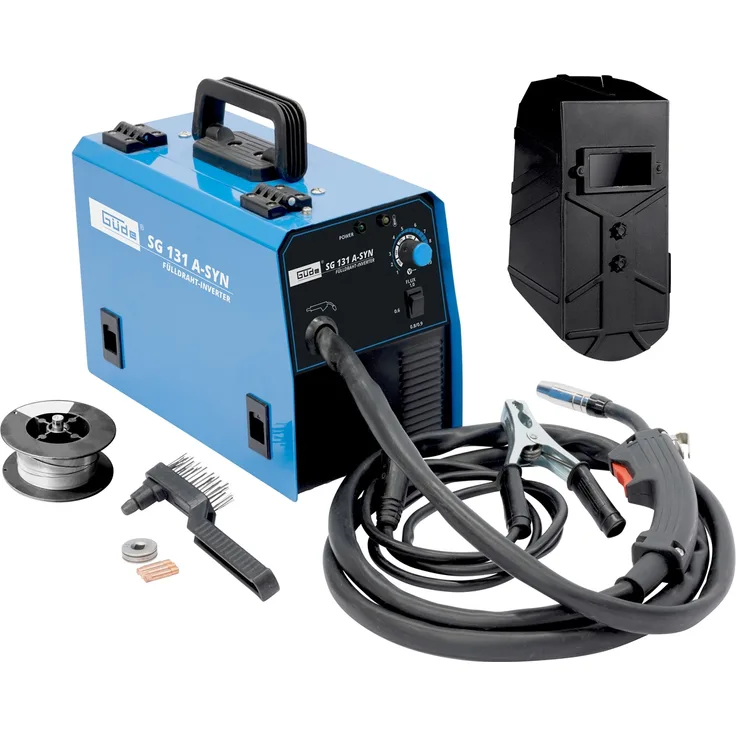 GÜDE SG 131A-SYN Fülldraht Schweißgerät Fülldrahtschweißer Schweißer 120A 1,5-8