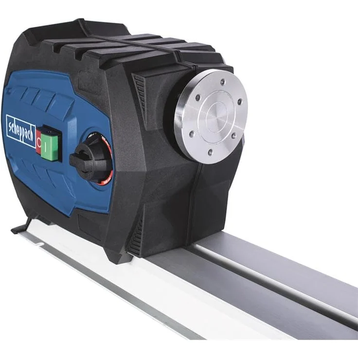 Scheppach DM600VARIO Drechselbank Drechselmaschine | 550W Leistung | stufenlose Geschwindigkeit - variable Drehzahl von 800–3000 Umdrehungen | Werkstück max. 60 x 25 cm inkl. Planscheibe – Bild 4