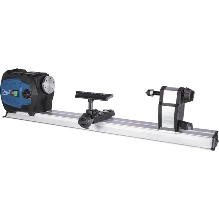 Scheppach DM600VARIO Drechselbank Drechselmaschine | 550W Leistung | stufenlose Geschwindigkeit - variable Drehzahl von 800–3000 Umdrehungen | Werkstück max. 60 x 25 cm inkl. Planscheibe – Bild 3