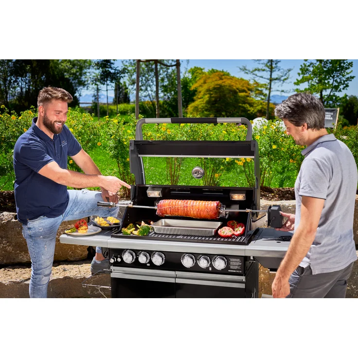 RÖSLE Barbecue Universalschale PRO, Hochwertige Edelstahlschale mit hohem Rand zum Marinieren, Servieren oder als Tropfschale für Gas- und Kohlegrills, Edelstahl 18/10, spülmaschinengeeignet – Bild 5