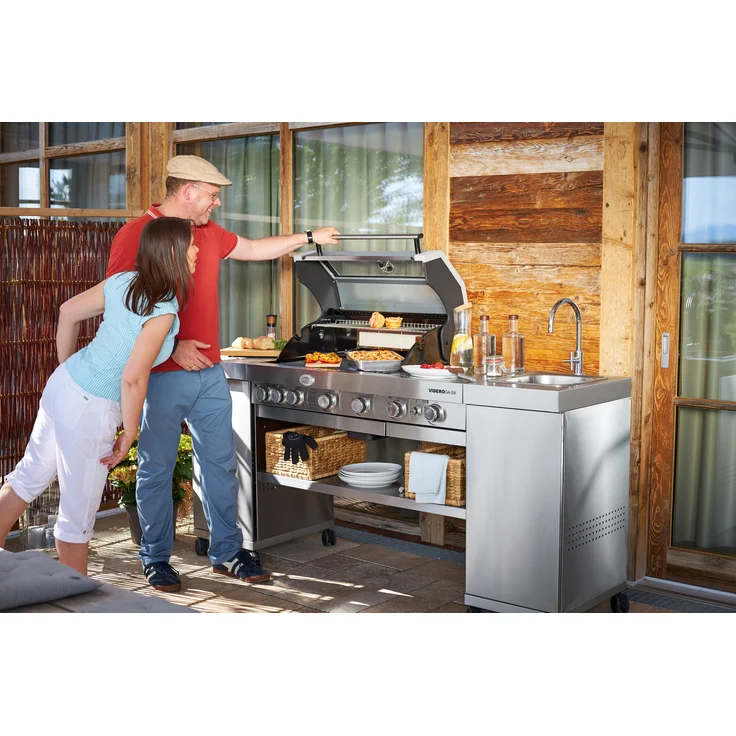 RÖSLE Barbecue Universalschale PRO, Hochwertige Edelstahlschale mit hohem Rand zum Marinieren, Servieren oder als Tropfschale für Gas- und Kohlegrills, Edelstahl 18/10, spülmaschinengeeignet – Bild 3