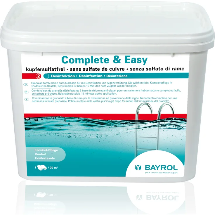 Bayrol Complete & Easy 4,48kg Chlor Komplettpflege