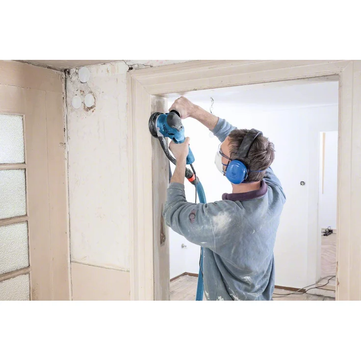 Bosch Professional GET 75-150 Exzenterschleifer (750 W, Schleifteller-Ø: 150 mm, im Karton) – Bild 3