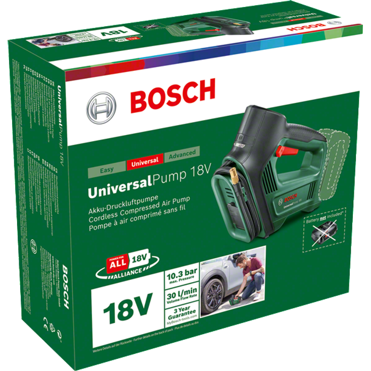 Bosch UniversalPump 18 0603947100 Power for All 18V Akku-Pumpe ohne Akku ohne Ladegerät – Bild 6