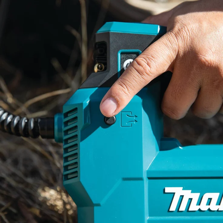 Makita DMP181Z Akku-Kompressor 11,1 bar 18V ohne Akku ohne Ladegerät – Bild 4