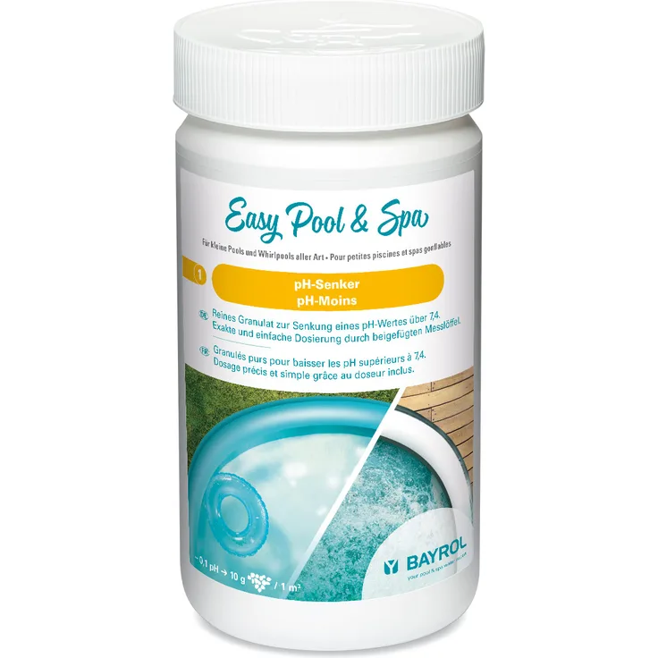 Bayrol Easy Pool & Spa pH-Senker 1,5 kg
