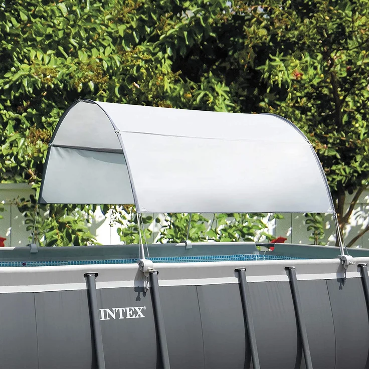 Intex 28054 Sonnenschutz Pooldach Canopy Rectangular Pool abnehmbar – Bild 1