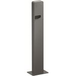 ABB TACpedestalsingle-wallbox TAC Stele Wallbox freistehende 6AGC085345 (6AGC085345), grau