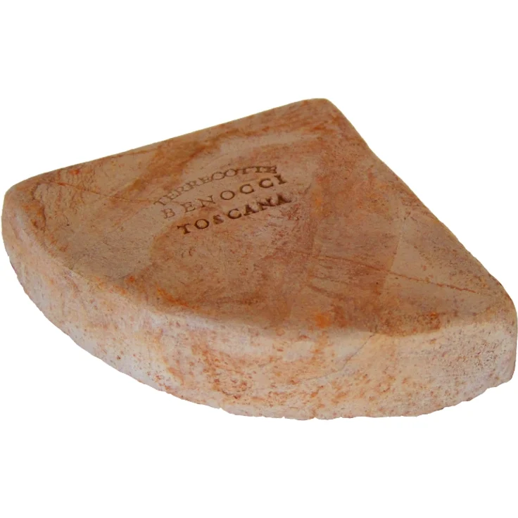 Teramico Kübelfüße Unterlegscheiben Untersetzer Dreieck Terrakotta 7cm 4er SET – Bild 1