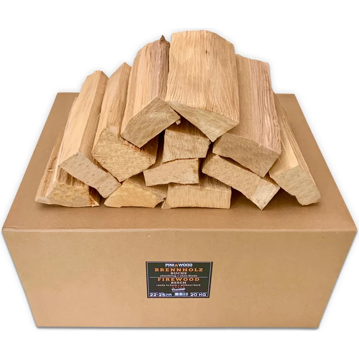 20 Kg Brennholz Grillholz OHNE RINDE Buche ofenfertig Scheitlänge ca. 25 cm – Bild 4