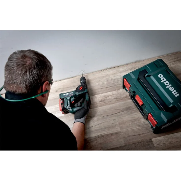 Metabo Akku-Bohrhammer PowerMaxx BH 12 BL 16, Metabox 145 (ohne Akku und Ladegerät) - 600207840 – Bild 3