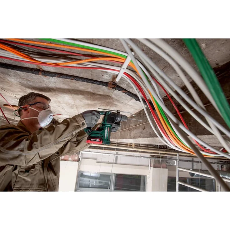 Metabo Akku-Bohrhammer PowerMaxx BH 12 BL 16, Metabox 145 (ohne Akku und Ladegerät) - 600207840 – Bild 4