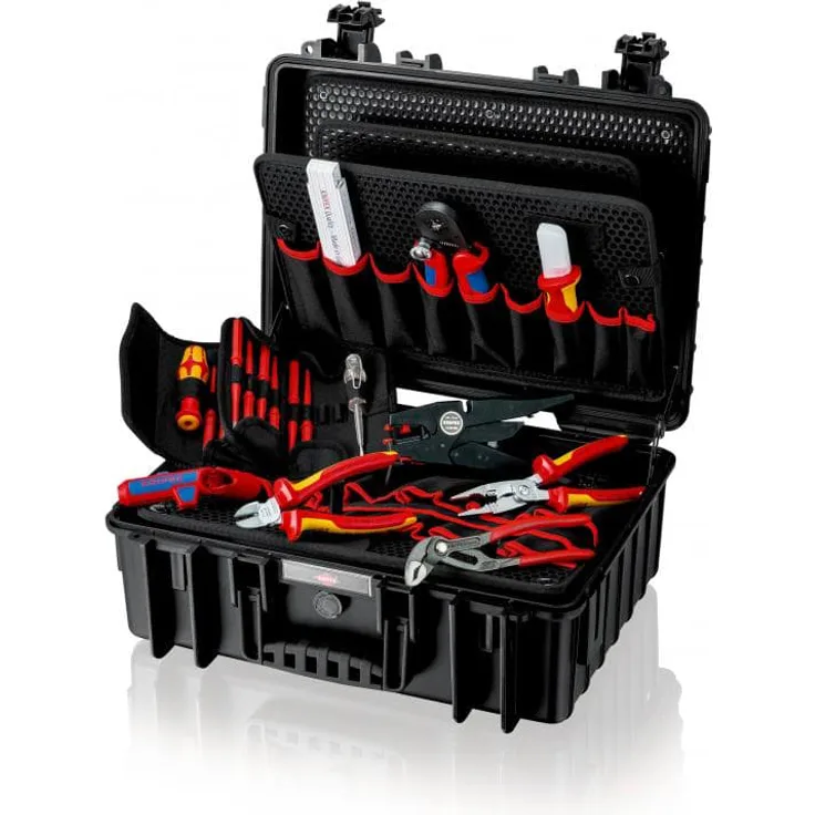 KNIPEX Werkzeugkoffer 470x370x190mm 00 21 35, 00 21 35