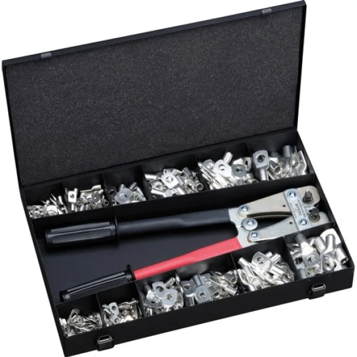 Intercable Sortimentskasten MPR50SET mit Rohrkabelschuhen 6-50qmm