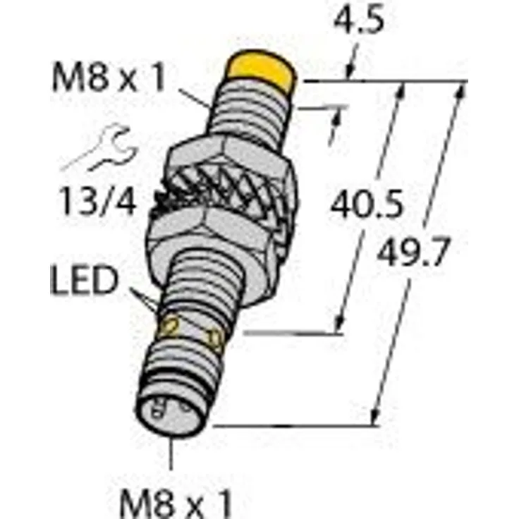TURCK Sensor NI3-M08E-AP6X-V1131