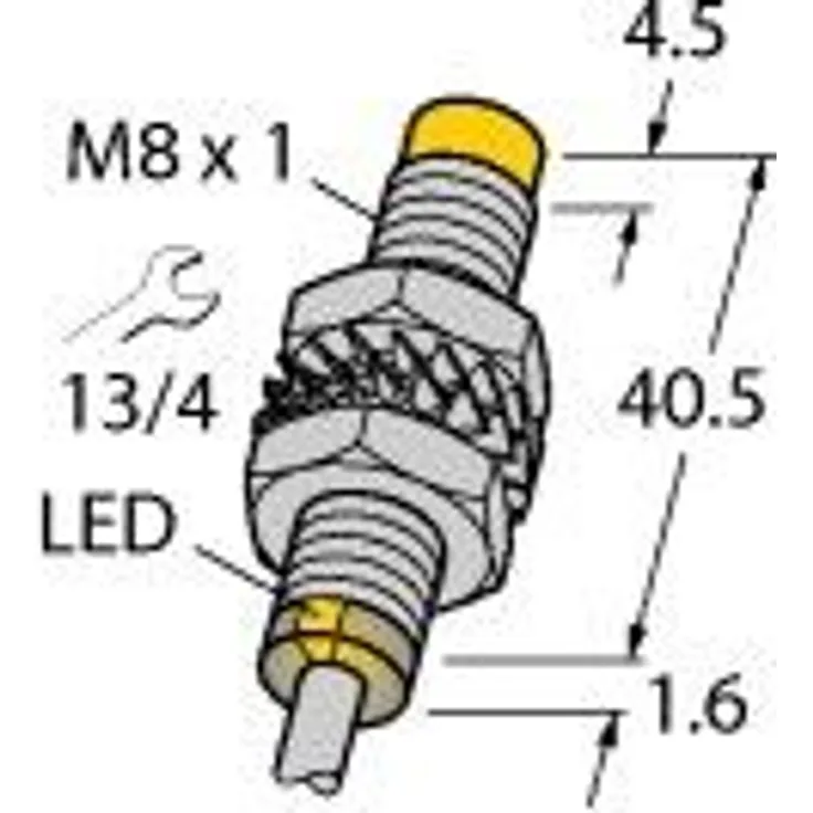 TURCK Sensor NI3-M08E-AN6X