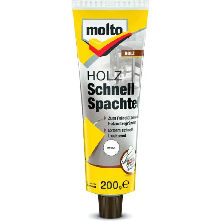 Molto Holz Schnell Spachtel 200g Feinglätten