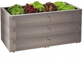 Juwel Hochbeet Timber Set M 3-reihig