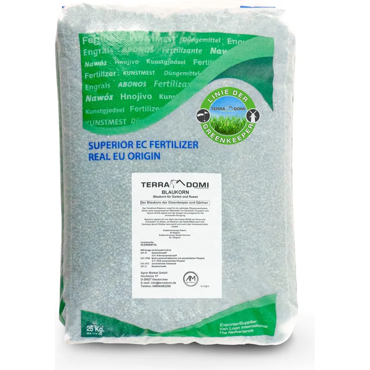 TerraDomi Volldünger Blaukorn Classic 8-8-8, 25 Kg