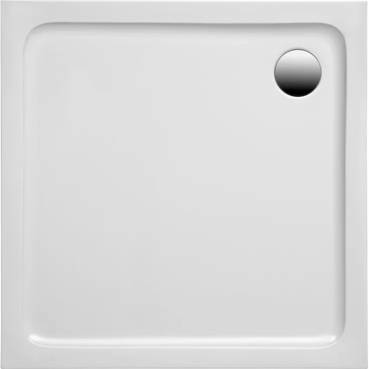 Ottofond Duschwanne Rubi'' ''80 x 80 x 3 cm, weiß''''