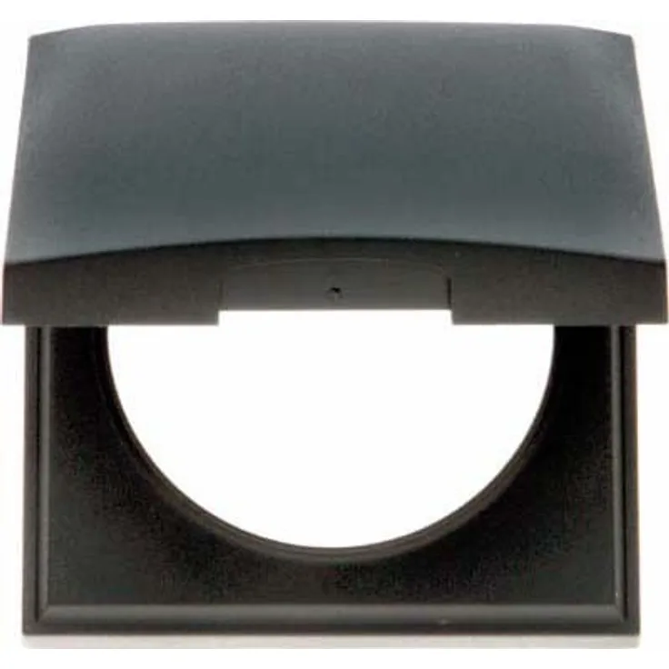 Berker GmbH & Co. KG Rahmen 1f.anth mit Klappdeckel 918282505 (918282505)
