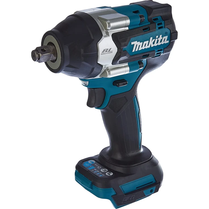 Makita 18V Akku-Schlagschrauber DTW700Z ohne Akku ohne Ladegerät 1/2 Zoll Außenvierkant 	max. Drehmoment 700 Nm Vibrationsarm Motorbremse 4-Gang – Bild 2