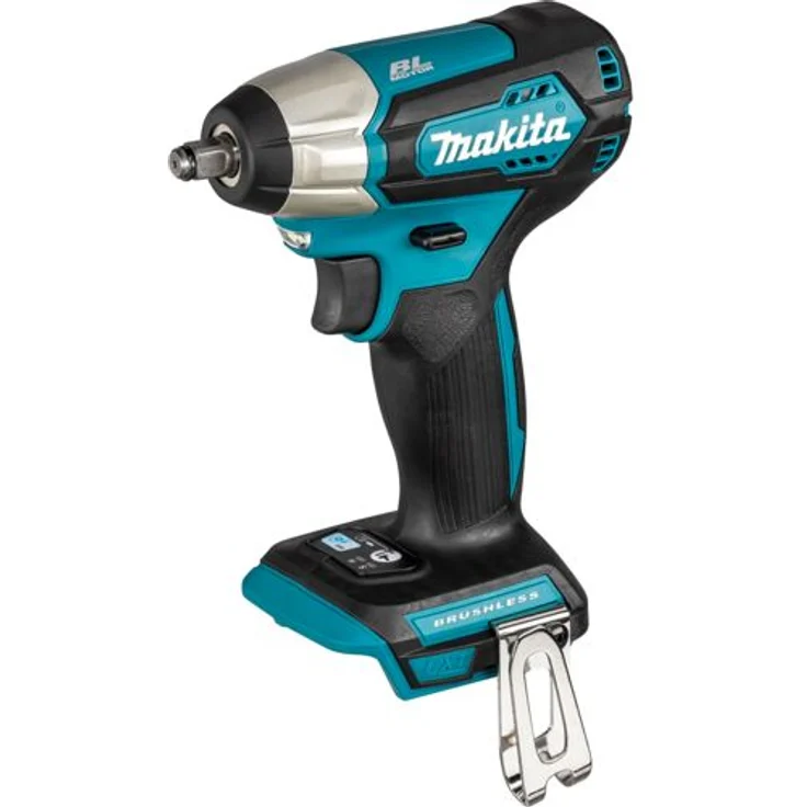 Makita DTW181Z Akku Schlagschrauber 18 V, Blau, Silber ohne Akku ohne Ladegerät ohne Koffer – Bild 1
