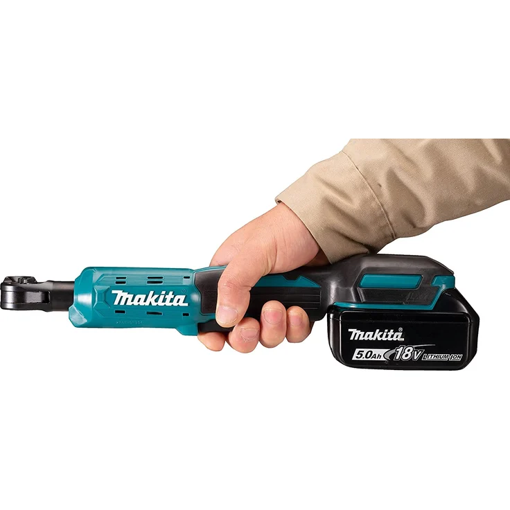 Makita DWR180Z Akku-Ratschenschrauber 18Volt, blau-schwarz – Bild 2
