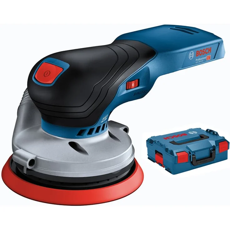Bosch Professional 18V Akku-Exzenterschleifer GEX 18V-125 ohne Akku, ohne Ladegerät, in L-Boxx – Bild 1