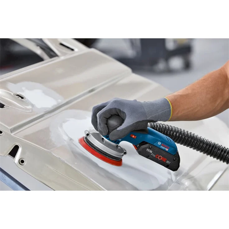 Bosch Professional GEX 18V-125 18V Akku-Exzenterschleifer 125 mm bürstenloser Motor 1,1 kg für glatte Oberflächen ohne Akku ohne Ladegerät – Bild 5