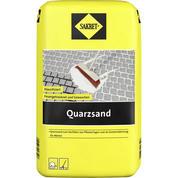 Sakret Quarzsand 0,1 - 0,5 mm natur 10 kg