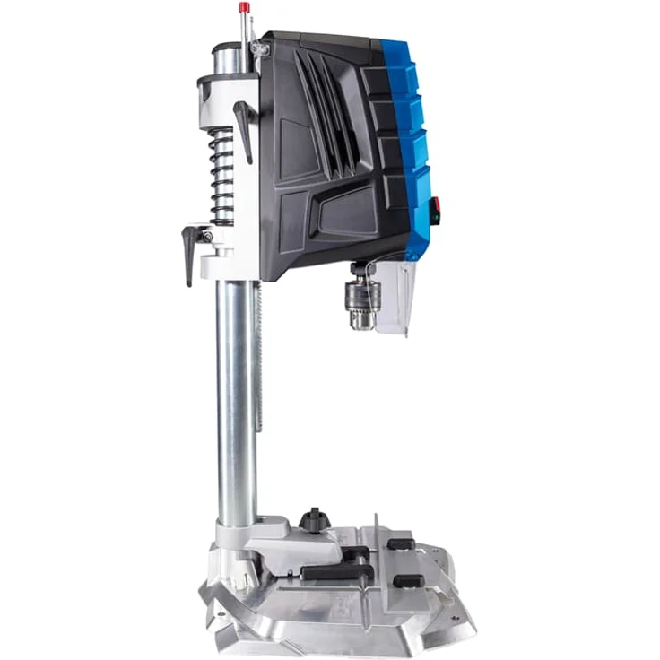 Scheppach DP55 Tischbohrmaschine Bohrmaschine Säulenbohrmaschine | max. Bohrung 13mm | LED Laser | 710 W Leistung | Drehzahl 500–2600 min-1 | Bohrfutterspannbereich 1,5–13mm | Digitaldisplay & Laser – Bild 4