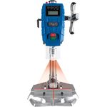 Scheppach DP55 Tischbohrmaschine Bohrmaschine Säulenbohrmaschine | max. Bohrung 13mm | LED Laser | 710 W Leistung | Drehzahl 500–2600 min-1 | Bohrfutterspannbereich 1,5–13mm | Digitaldisplay & Laser