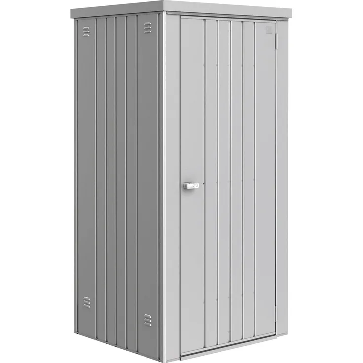 Biohort Geräteschrank 90 Aufbewahrungsschrank 93x83x182,5cm Silber-Metallic