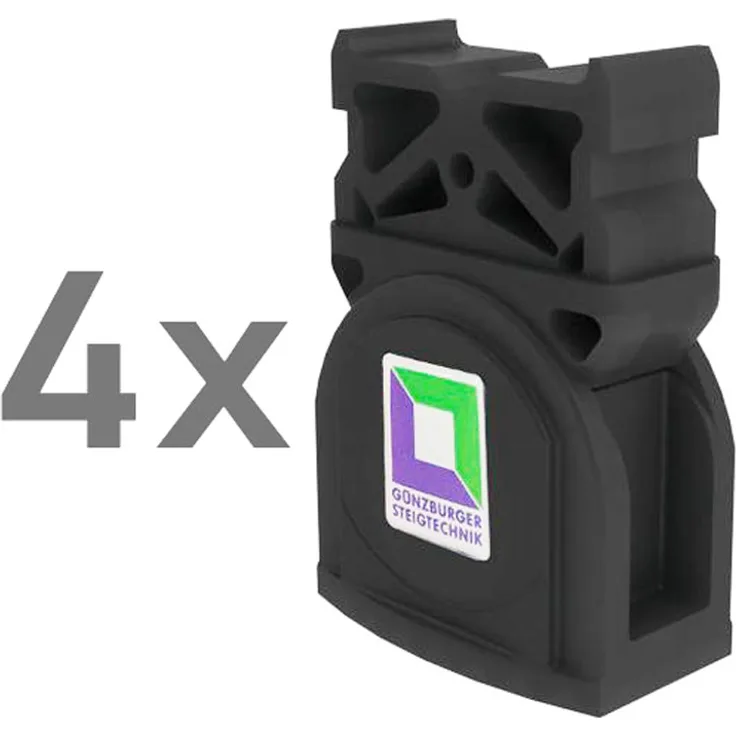 Günzburger nivello Leiterschuh 98x25mm 4 Stück