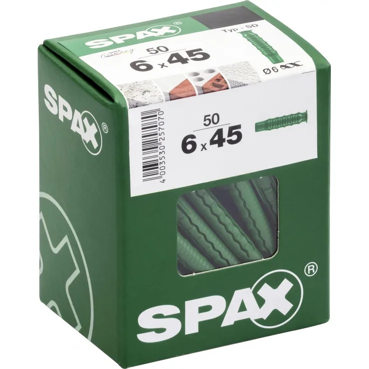 Spax Spreizdübel 6,0 x 45 mm