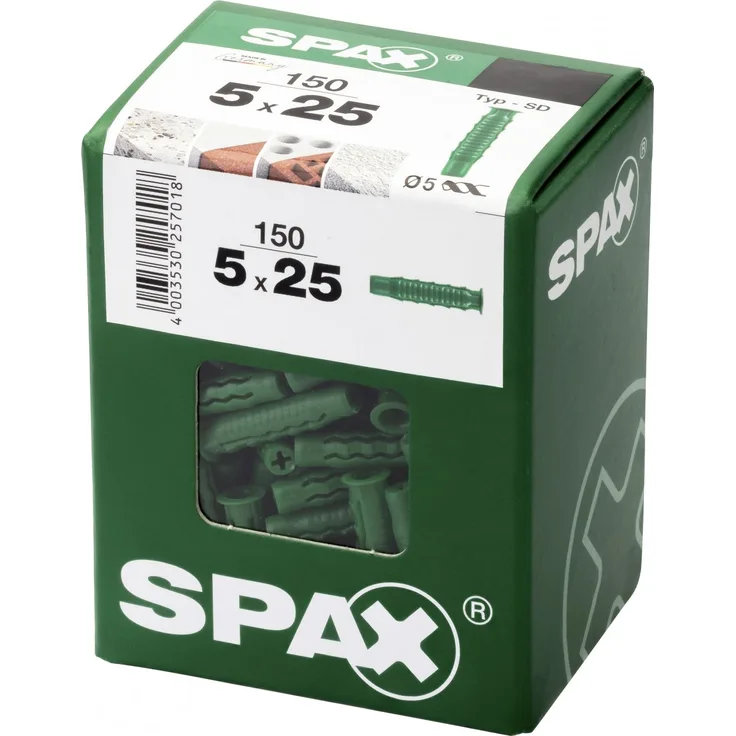 Spax Spreizdübel 5,0 x 25 mm