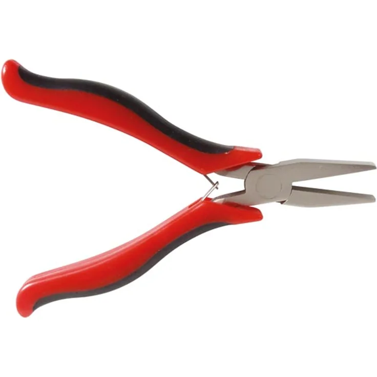 flachzange VT254 120 mm Stahl rot-schwarz-silber