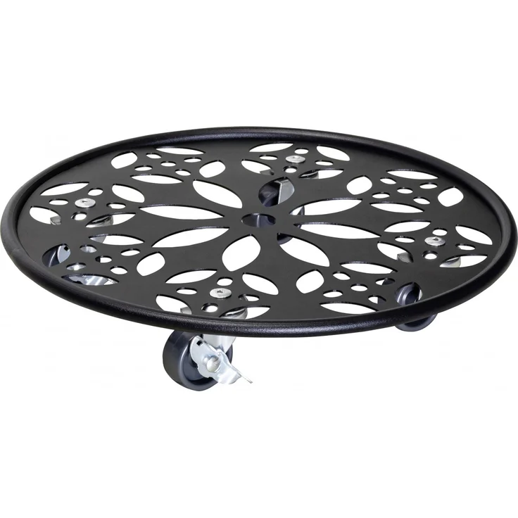 WAGNER Pflanzenroller Stahl rund Ø 30 cm Tragkraft bis max. 100 kg – Bild 1