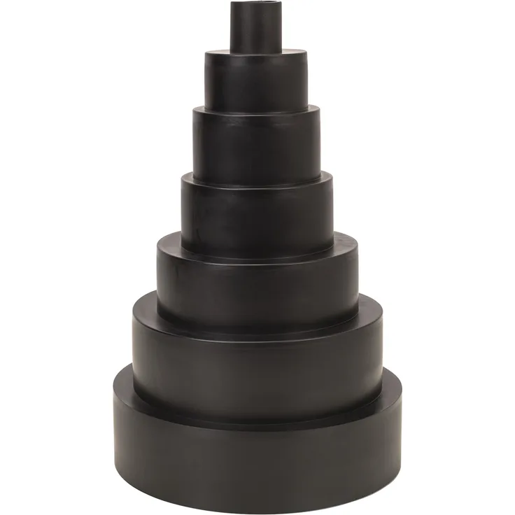 Scheppach Flexibler Absaugadapter Absaugstutzen Schlauchadapter Set | universal anwendbar | 7 teilig | Absauganlagen Reduzierungsstück Reduzierungsset Absaugung | Ø25-150mm