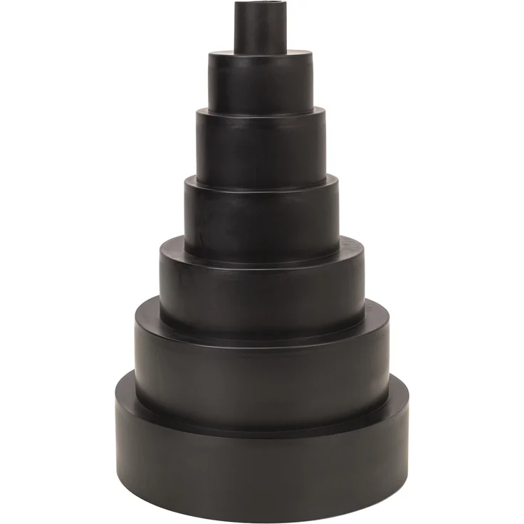 Scheppach Flexibler Absaugadapter Absaugstutzen Schlauchadapter Set | universal anwendbar | 7 teilig | Absauganlagen Reduzierungsstück Reduzierungsset Absaugung | Ø25-150mm – Bild 1