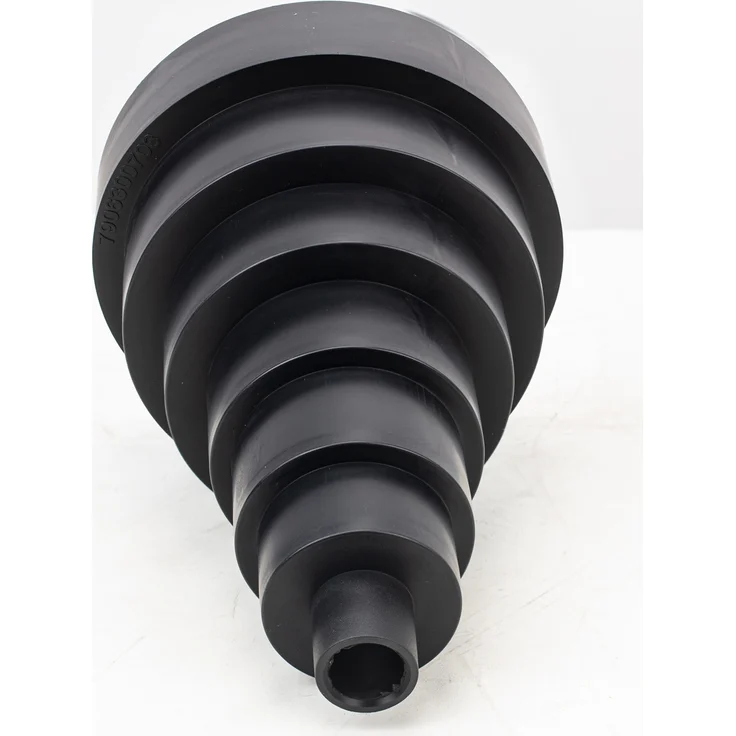 Scheppach Flexibler Absaugadapter Absaugstutzen Schlauchadapter Set | universal anwendbar | 7 teilig | Absauganlagen Reduzierungsstück Reduzierungsset Absaugung | Ø25-150mm – Bild 2