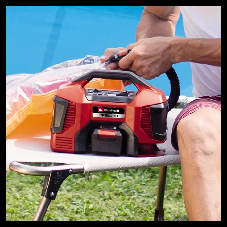 Einhell 18 V Akku-Kompressor PRESSITO 18-21 Power X-Change Solo-Gerät – Bild 5