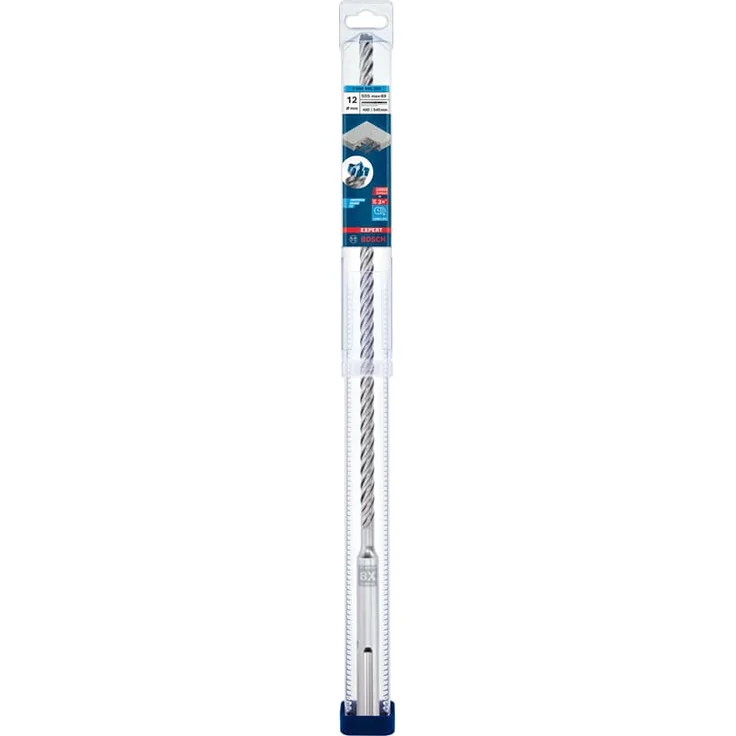 Bosch Professional Hammerbohrer Expert SDS max-8X Ø 12 mm Arbeits-L.400 mm L.540 mm SDS max – Bild 1